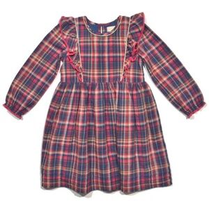 Windowpane Plaid Elodie Dress
Berry / 2T